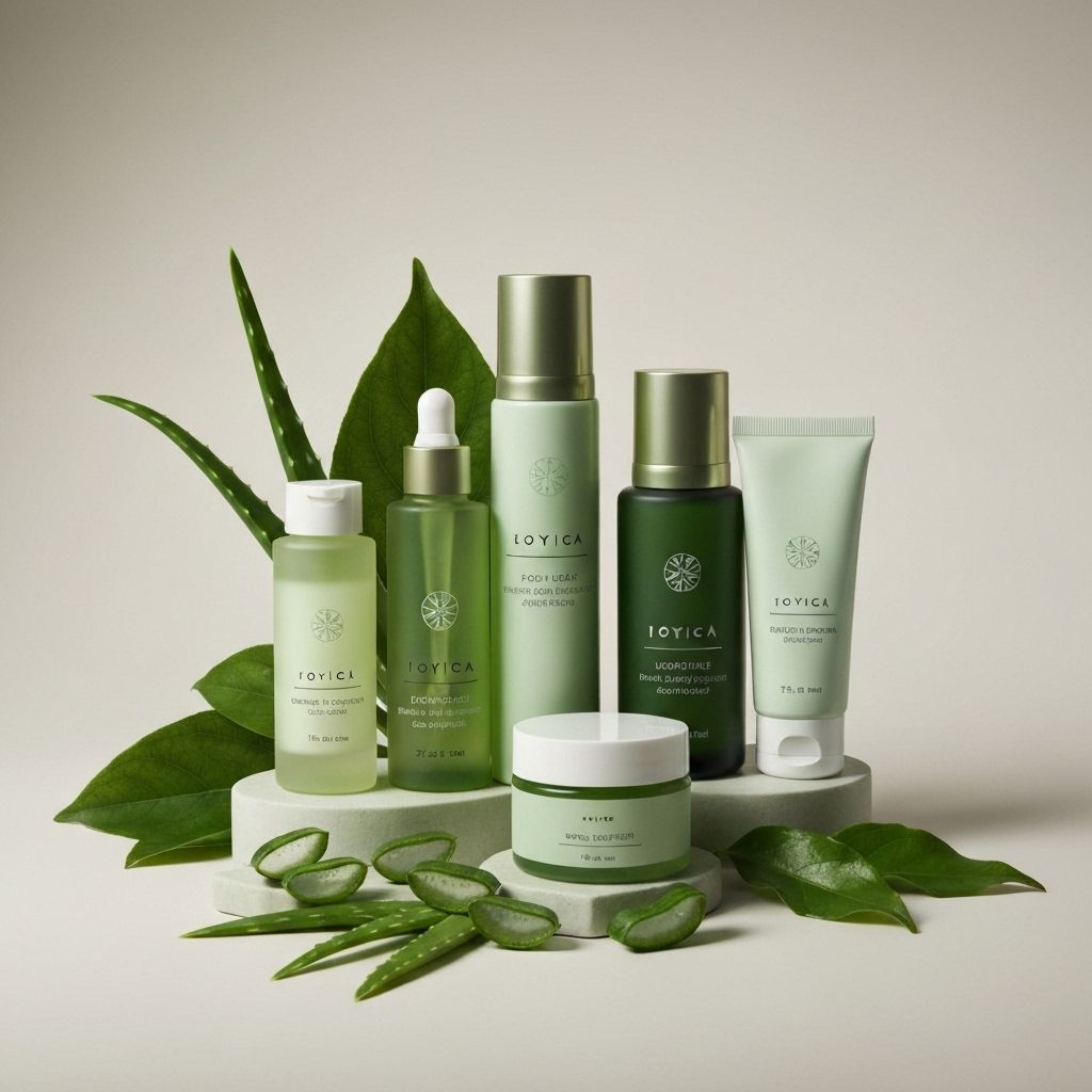 Botanical skincare products